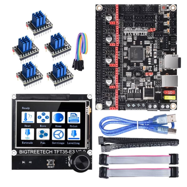 SKR V1.4 Turbo + TFT35 E3 V3.0 + 5 TMC2208 UART