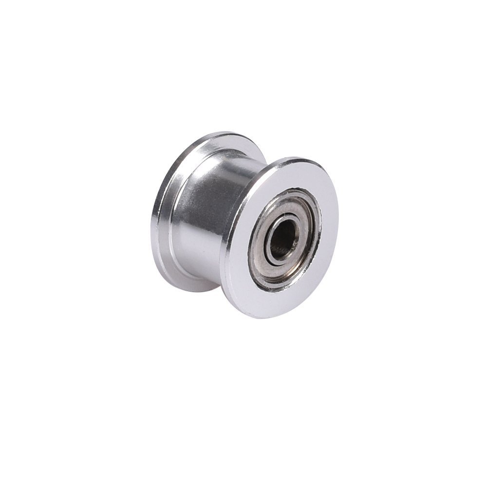 Aluminum GT2-6mm 20 T Bore 4mm Smooth Idler Pulley