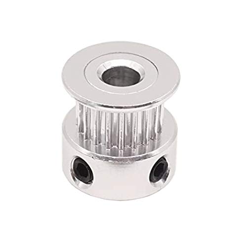 Aluminum GT2-6mm 20 T Bore 4mm Smooth Idler Pulley