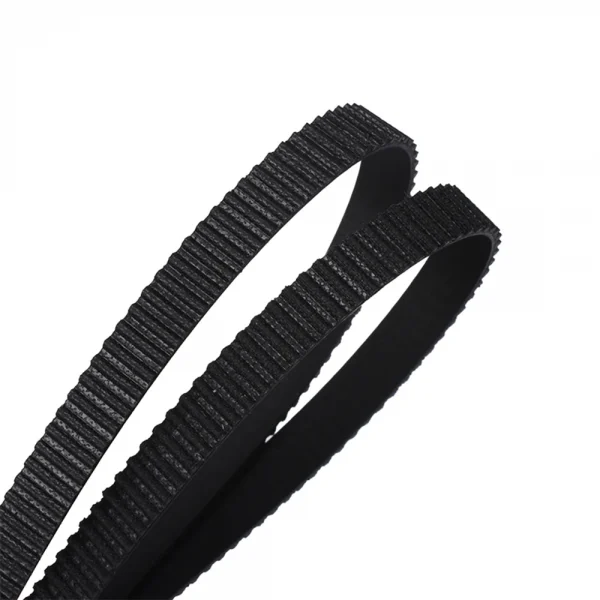 RUBBER BELT GT2-6mm 1m opening black OPEN LOOP