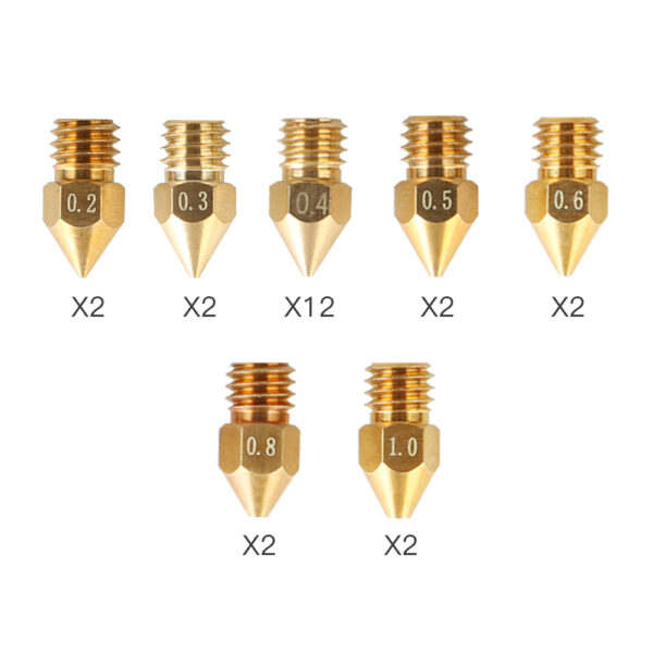 CREALITY MK8 Nozzles Package 24PCS