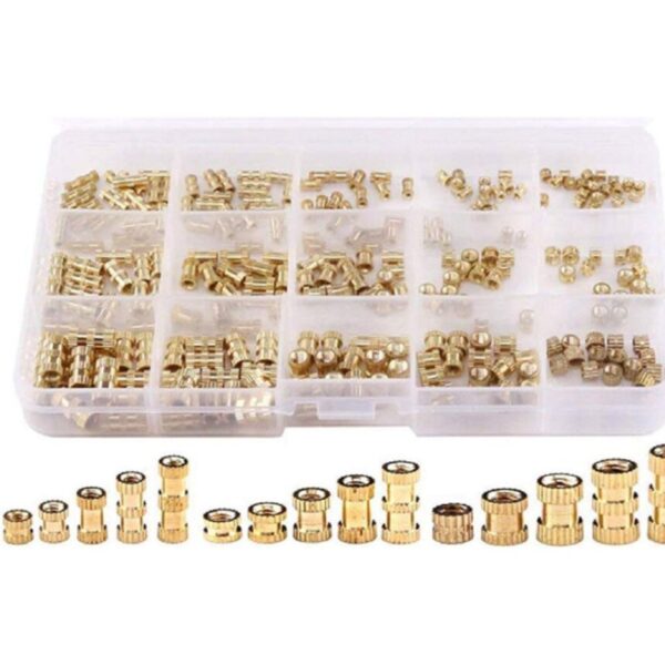 250 Pcs M2 M3 M4 Female Insert Kit