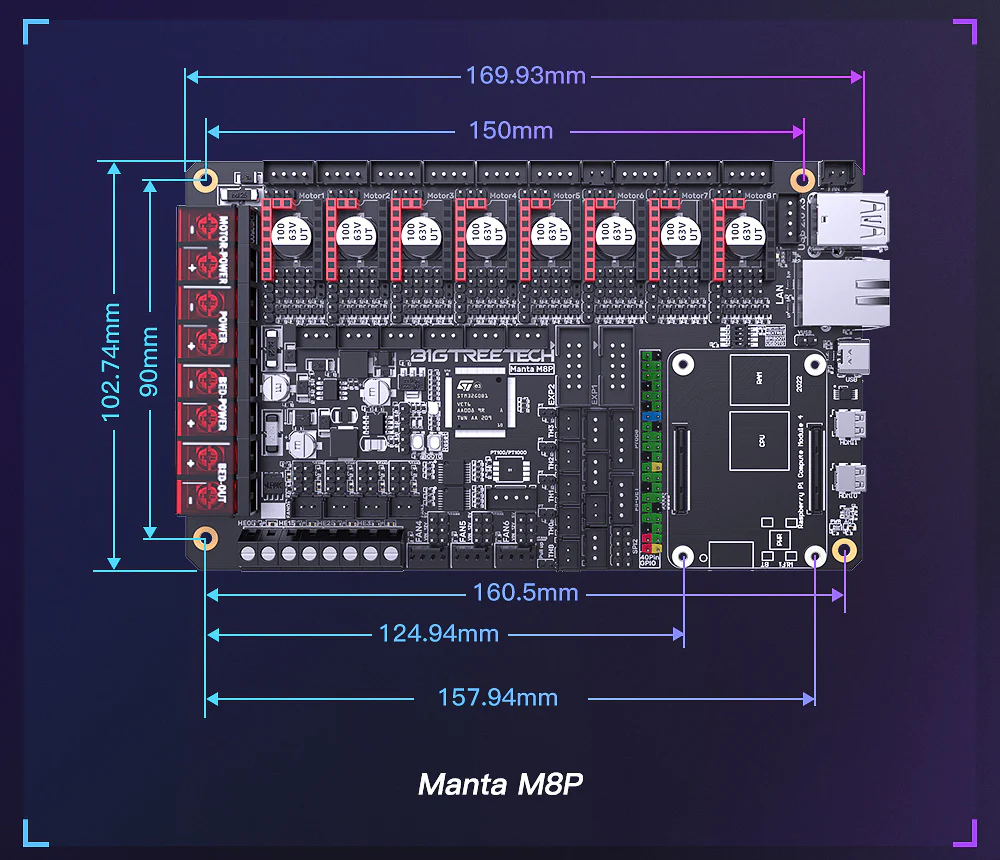 BTT Manta 8P