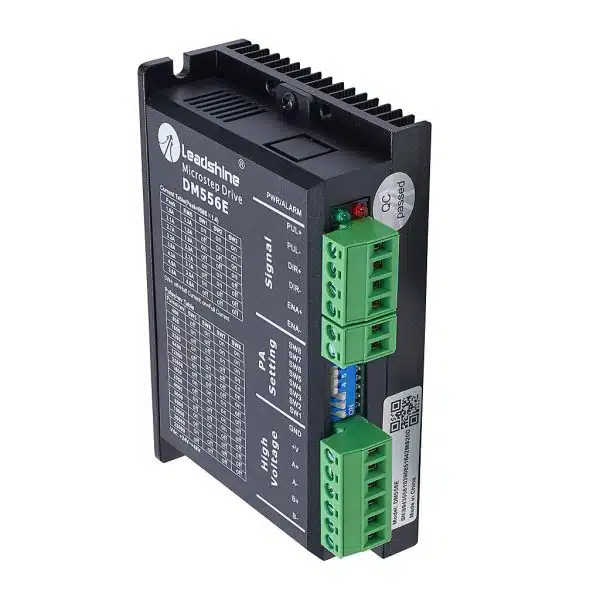 Leadshine 5.6A Stepper Motor Driver Αυτός ο οδηγός stepper μοτέρ από την Leadshine είναι ένα εξαιρετικό choix για εφαρμογές που απαιτούν υψηλή ισχύ και απόδοση. Έχει μέγιστο ρεύμα εξόδου 5.6A, το οποίο το καθιστά ιδανικό για εφαρμογές όπως CNC, ρομποτική και μηχανήματα επεξεργασίας υλικών. Ο οδηγός αυτός διαθέτει πολλές προηγμένες λειτουργίες, όπως μικροβήμα, ελέγχους ροπής και ταχύτητας, καθώς και προστασία από υπερφόρτωση και υπερθέρμανση. Είναι επίσης συμβατός με μια ευρεία γκάμα stepper μοτέρ, από Nema 17 έως Nema 34.