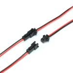 SM2.54 Connector Plug Cable Male+Female Wire 2 PIN 22AWG