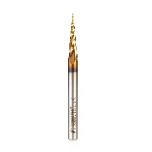 Amana Tool HSS1298-M 5.8° Angle Ball Nose 0.5mm x 26mm x 6mm